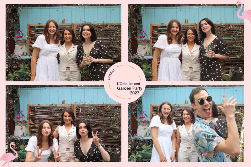 Pop-up photobooth hire for beauty brand event Ireland